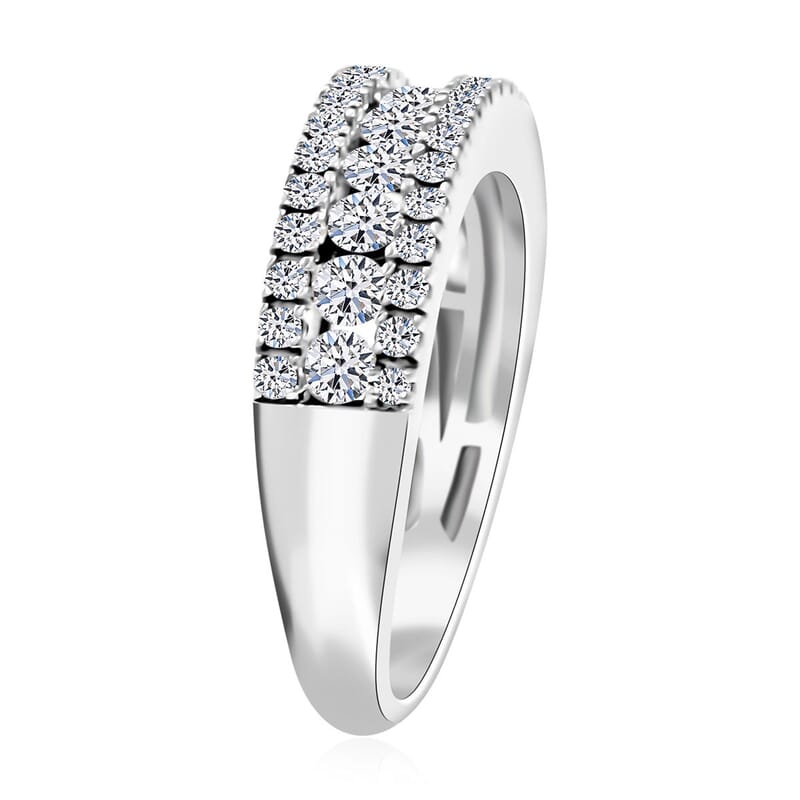 Luxuriant Lab Grown Diamond G, VS 1.00 ctw Ring in Sterling Silver (Size 10.0) 