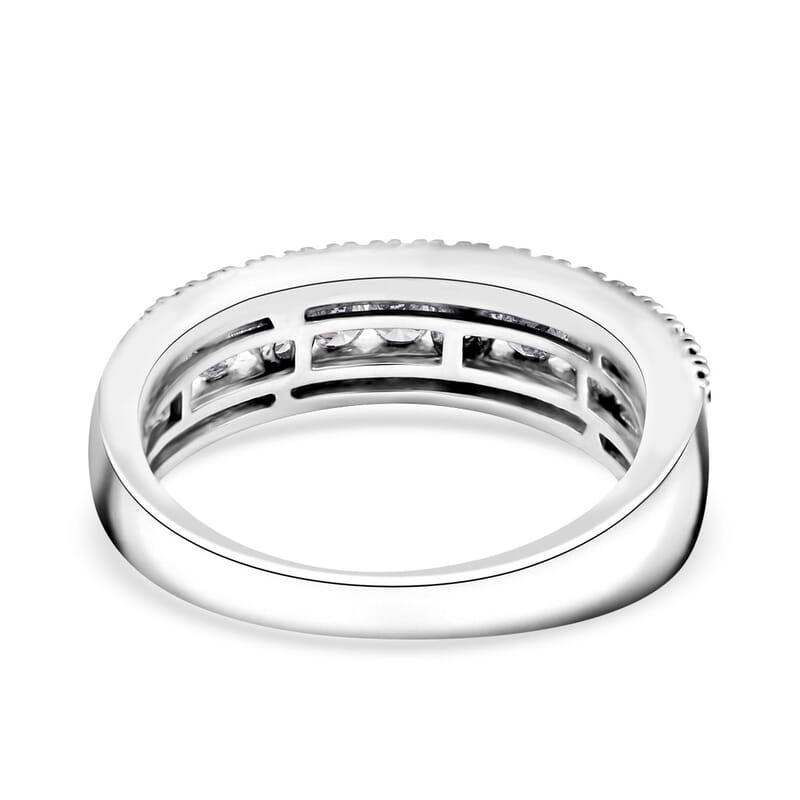 Luxuriant Lab Grown Diamond G, VS 1.00 ctw Ring in Sterling Silver (Size 10.0) 