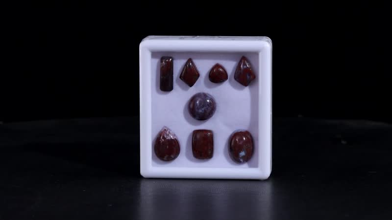 Red Lighting Jasper (Mix Mix mm) 50.00 ctw