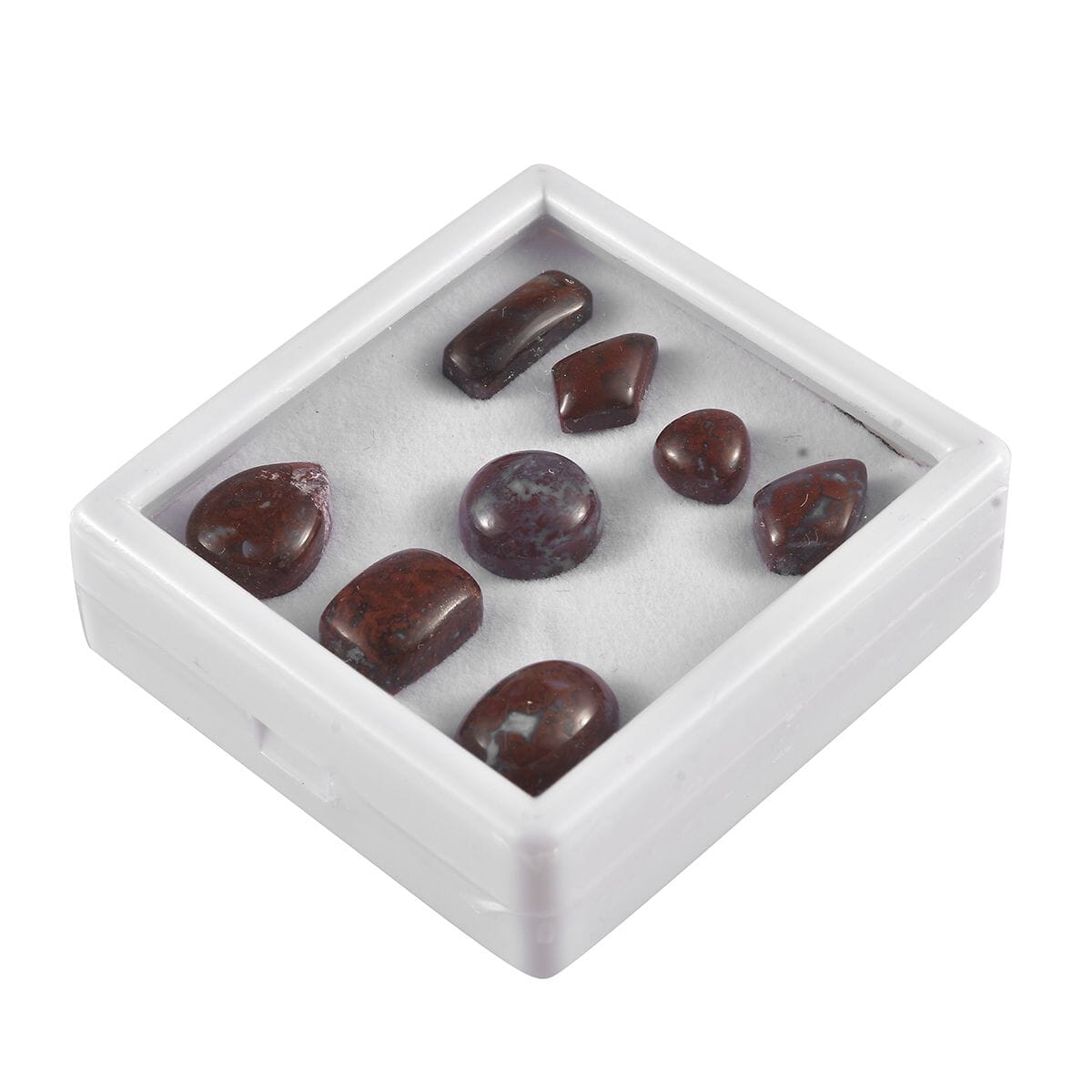 Red Lighting Jasper (Mix Mix mm) 50.00 ctw image number 1