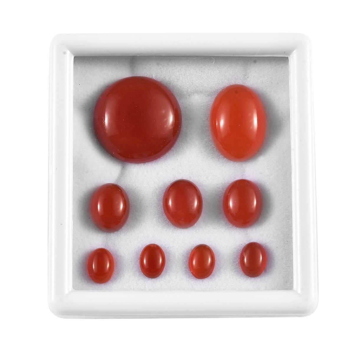 Red Agate Assorted Box (Mix Mix Size) 50.00 ctw image number 0