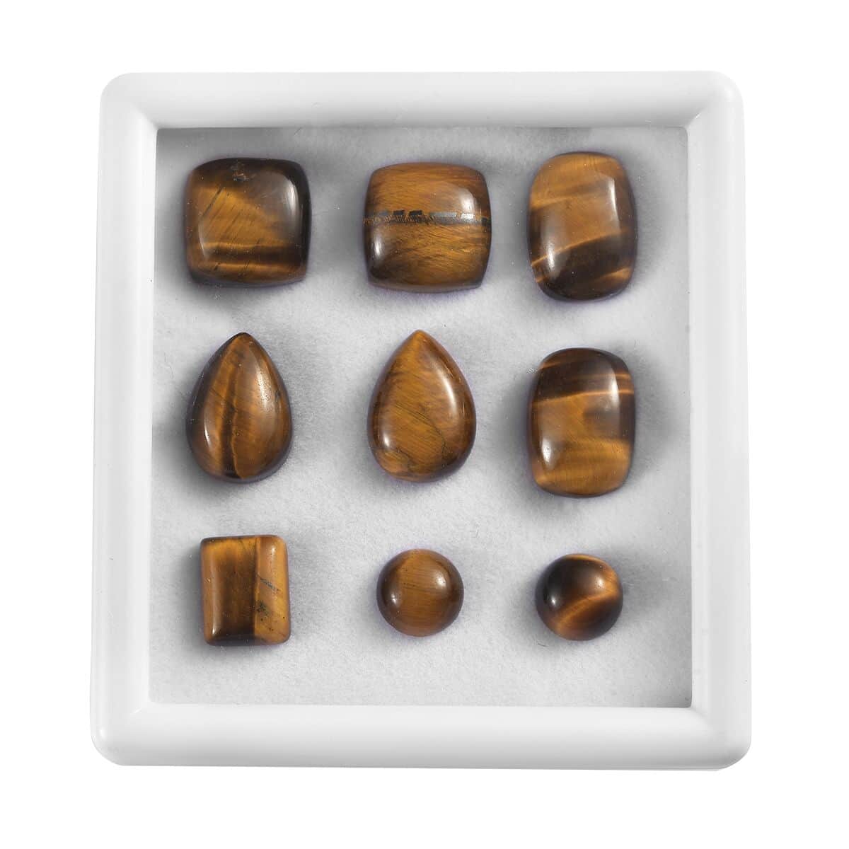 Tiger's Eye Assorted Box (Mix Mix mm) 50.00 ctw image number 0