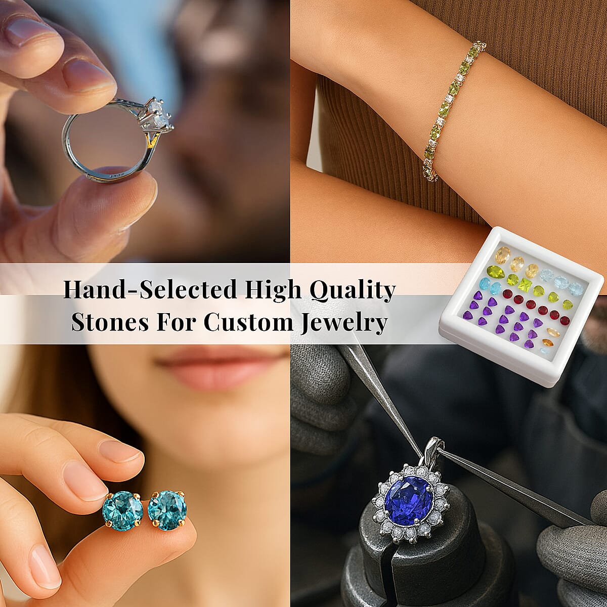 Multi Gemstone Assorted Box (Mix Mix mm) 15.00 ctw image number 2