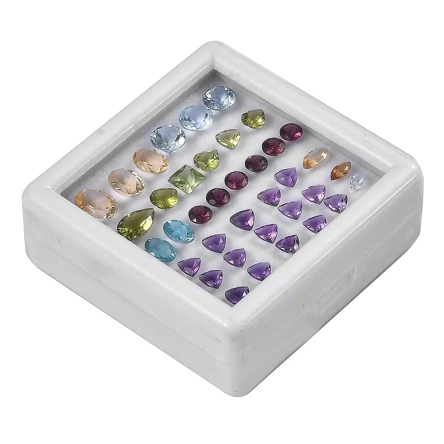 Buy Multi Gemstone Assorted Box (Mix Mix mm) 15.00 ctw at ShopLC.