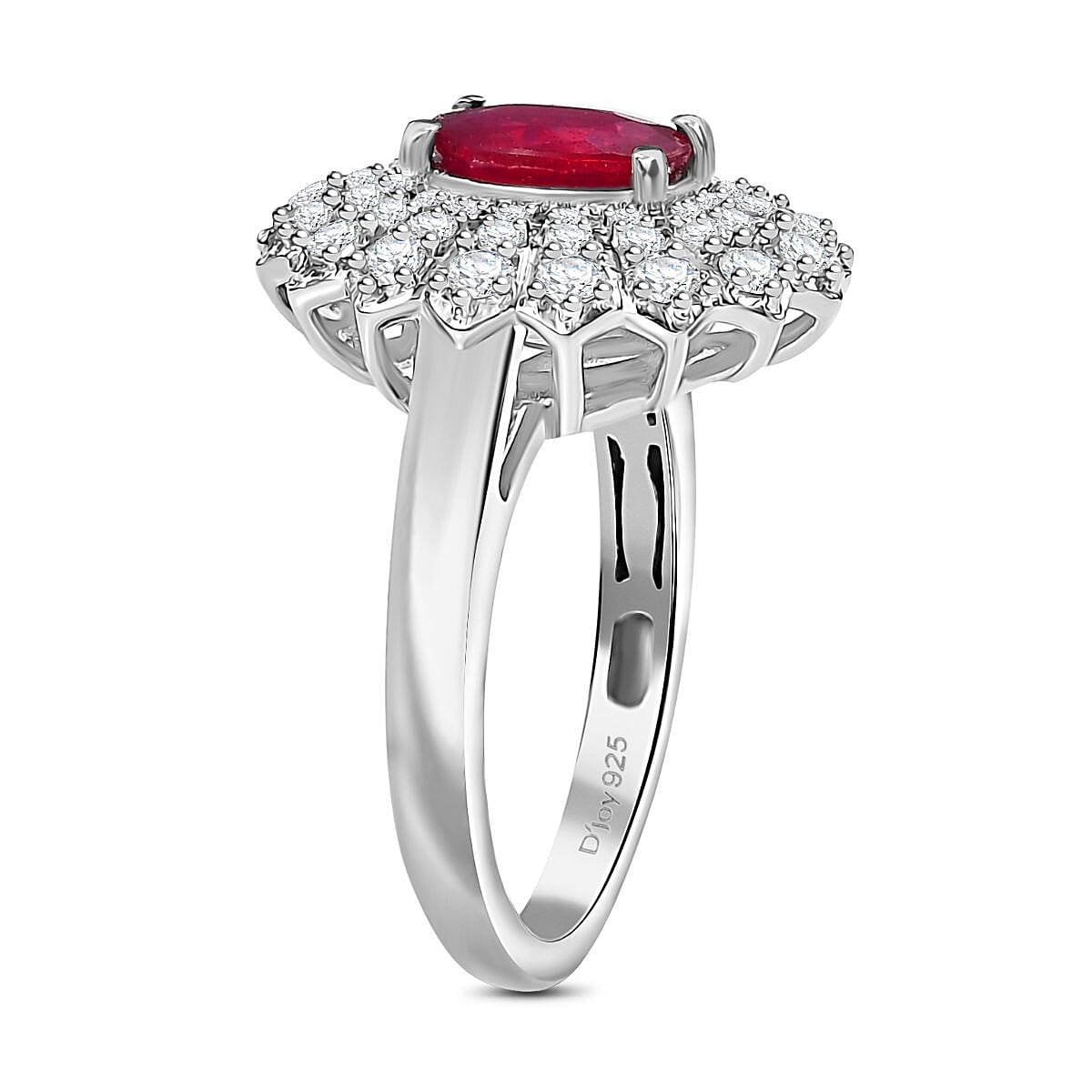 8.03 Ct Pinkish Red Color Untreated Natural Ruby Square Cut