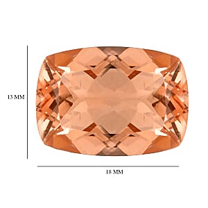 AAAA Marropino Morganite (Cush 18x13 mm) 12.00 ctw