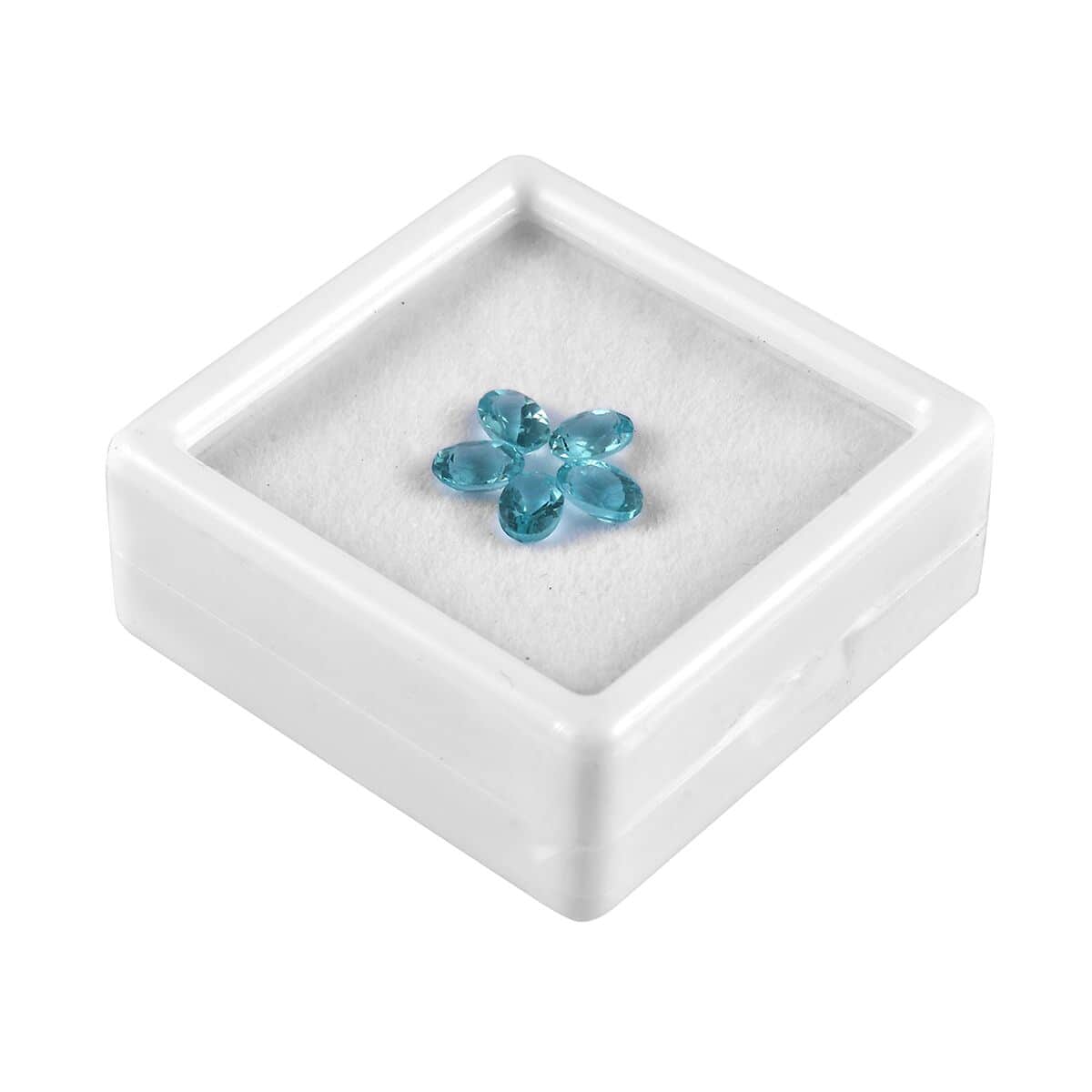 Blue Apatite Assorted Box (Ovl 6x4mm) 2.50 ctw image number 1