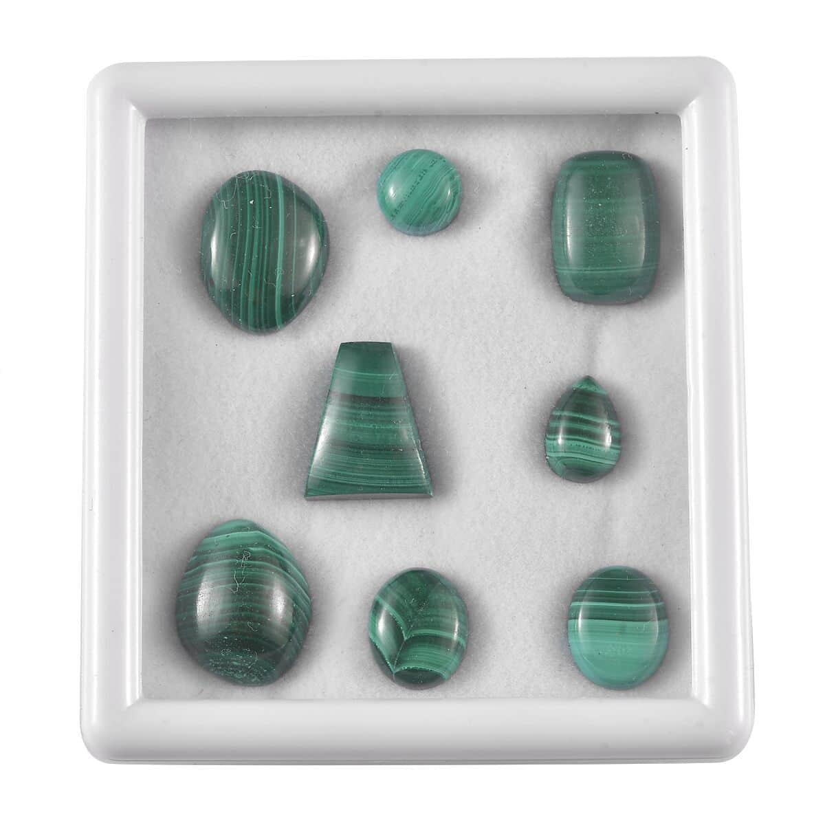 African Malachite Assorted Box (Mix Mix mm) 50.00 ctw image number 0