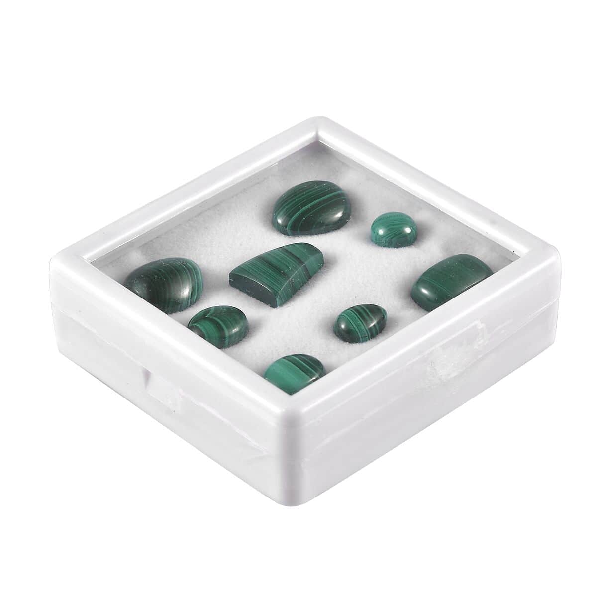 African Malachite Assorted Box (Mix Mix mm) 50.00 ctw image number 1