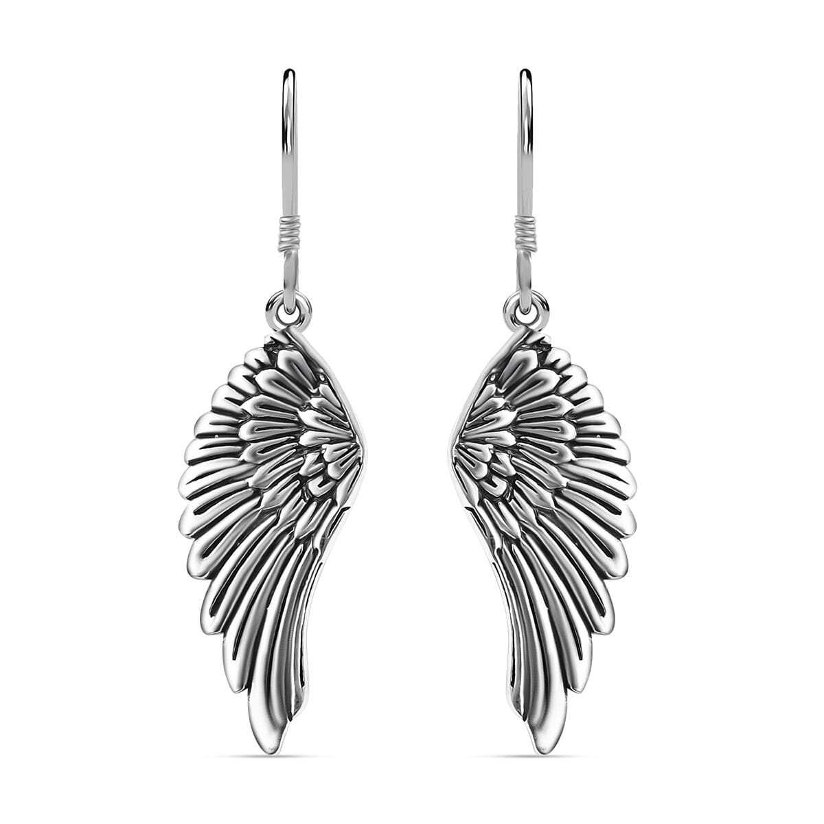 Bali Legacy Angel Wings Earrings in Sterling Silver 3.95 Grams image number 0