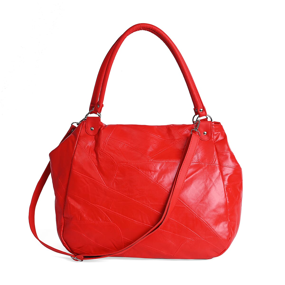 Red Sheep Leather Tote Bag image number 0