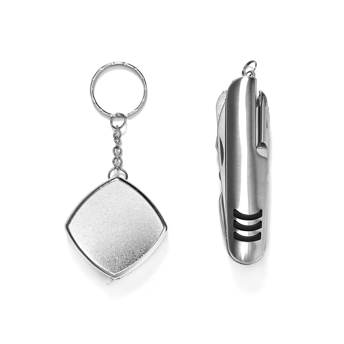 2-piece Set Multifunctional Knife and Mini Tape Measure (2m) image number 0