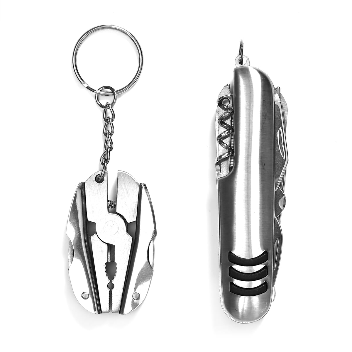 2-piece Set - Multifunctional Knife and Multi-functional Tiger Pliers image number 0