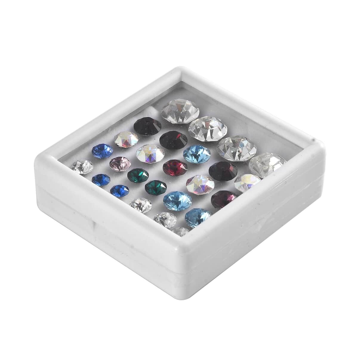 Multi Color Crystal by Swarovski Assorted Box (Rnd Mix Mix) 50.00 ctw image number 1