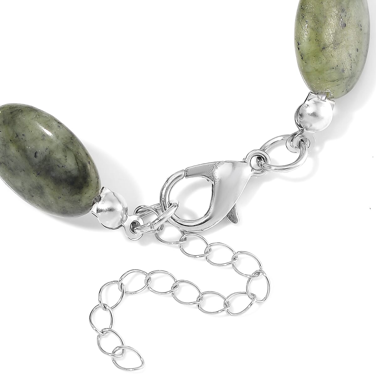 Connemara Marble 56.00 ctw Beaded Stretch Bracelet image number 4