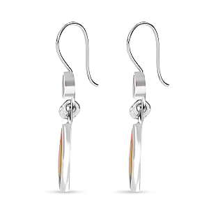 Peruvian Artistry Multi Gemstone 1.35 ctw Big Pachamama Earrings in Sterling Silver