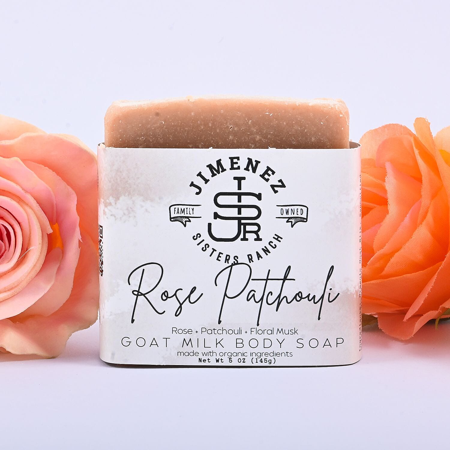 Jimenez Sisters Ranch Goat Milk Body Soap- Patchouli (5oz)