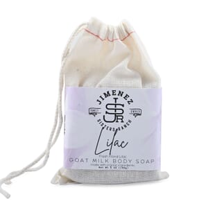 Jimenez Sisters Ranch Goat Milk Body Soap- Lilac (5oz)