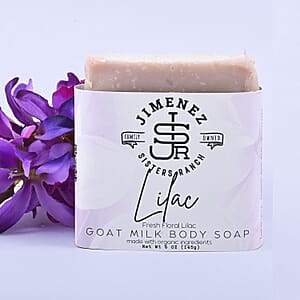 Jimenez Sisters Ranch Goat Milk Body Soap- Lilac (5oz)