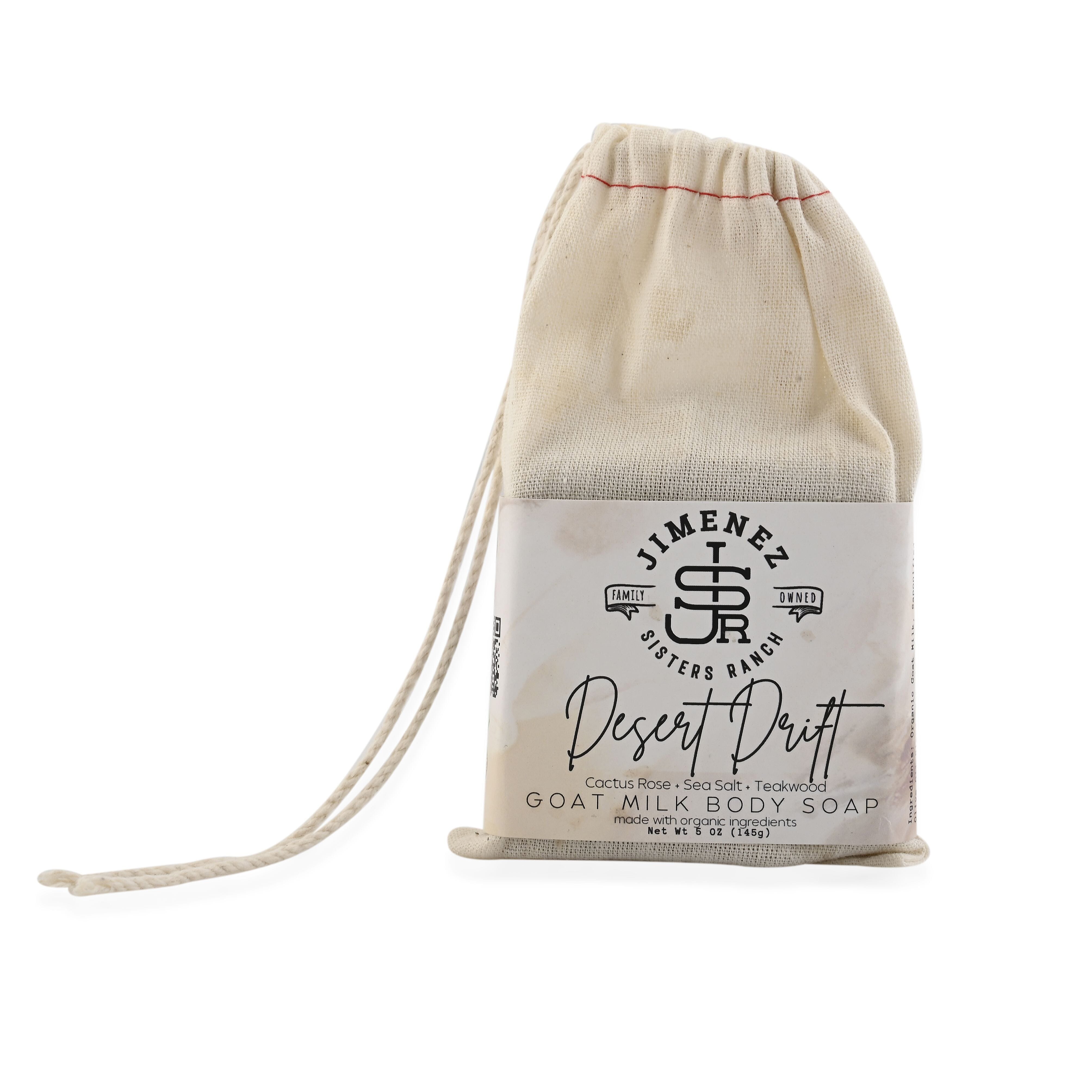 Jimenez Sisters Ranch Goat Milk Body Soap- Desert Drift (5oz)