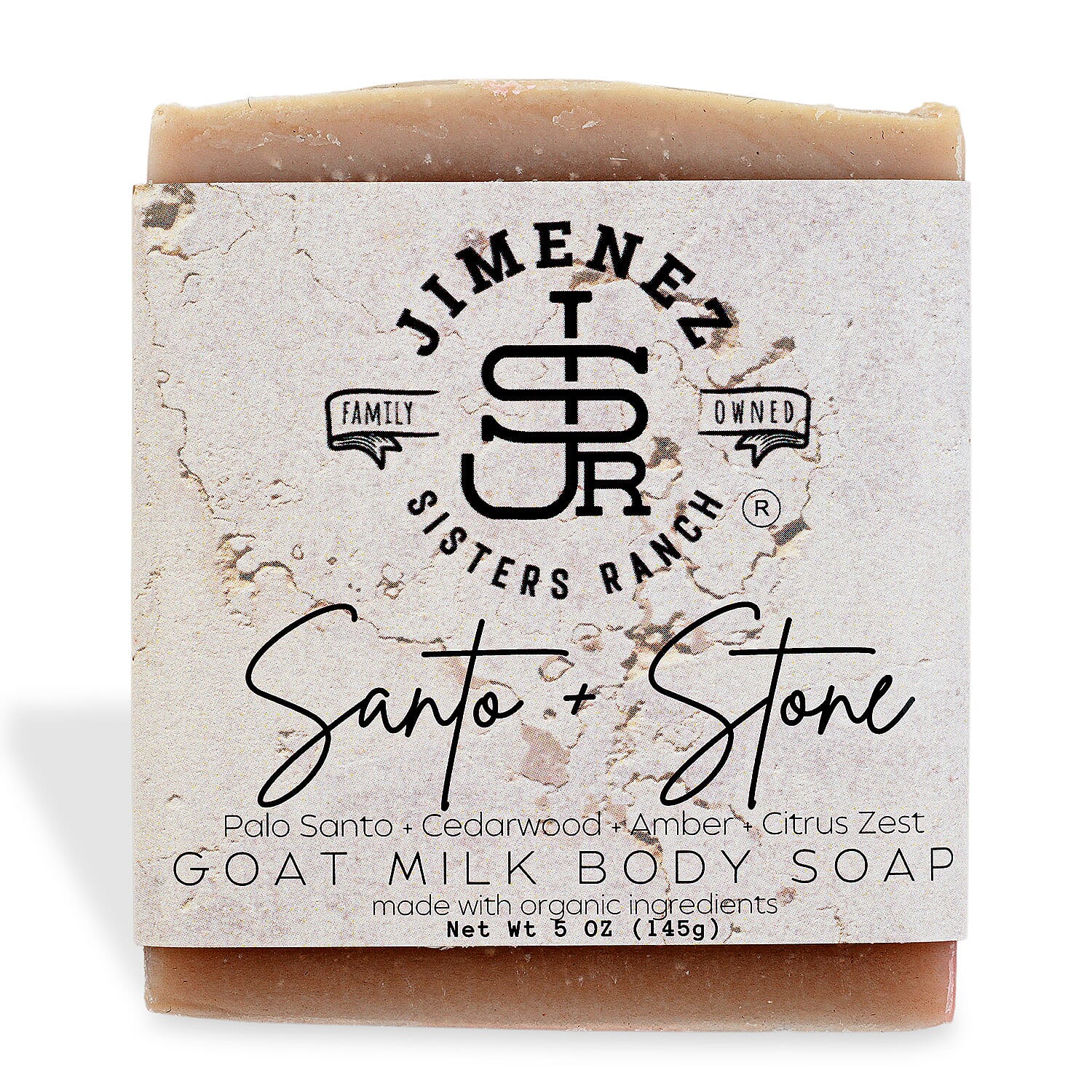 Jimenez Sisters Ranch Goat Milk Body Soap- Santo (5oz)