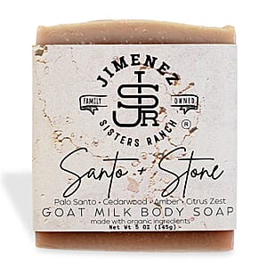 Jimenez Sisters Ranch Goat Milk Body Soap- Santo (5oz)