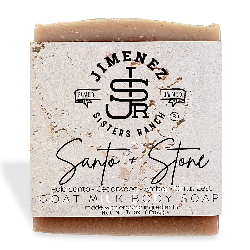 Jimenez Sisters Ranch Goat Milk Body Soap- Santo (5oz)