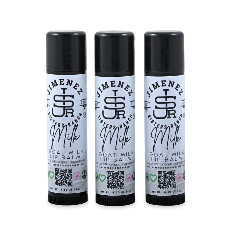 Jimenez Sisters Ranch 3 Pack Lip Balm- Milk