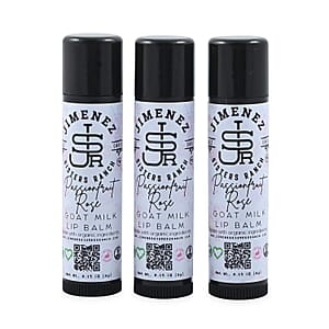 Jimenez Sisters Ranch 3 Pack Lip Balm- Passionfruit Rose