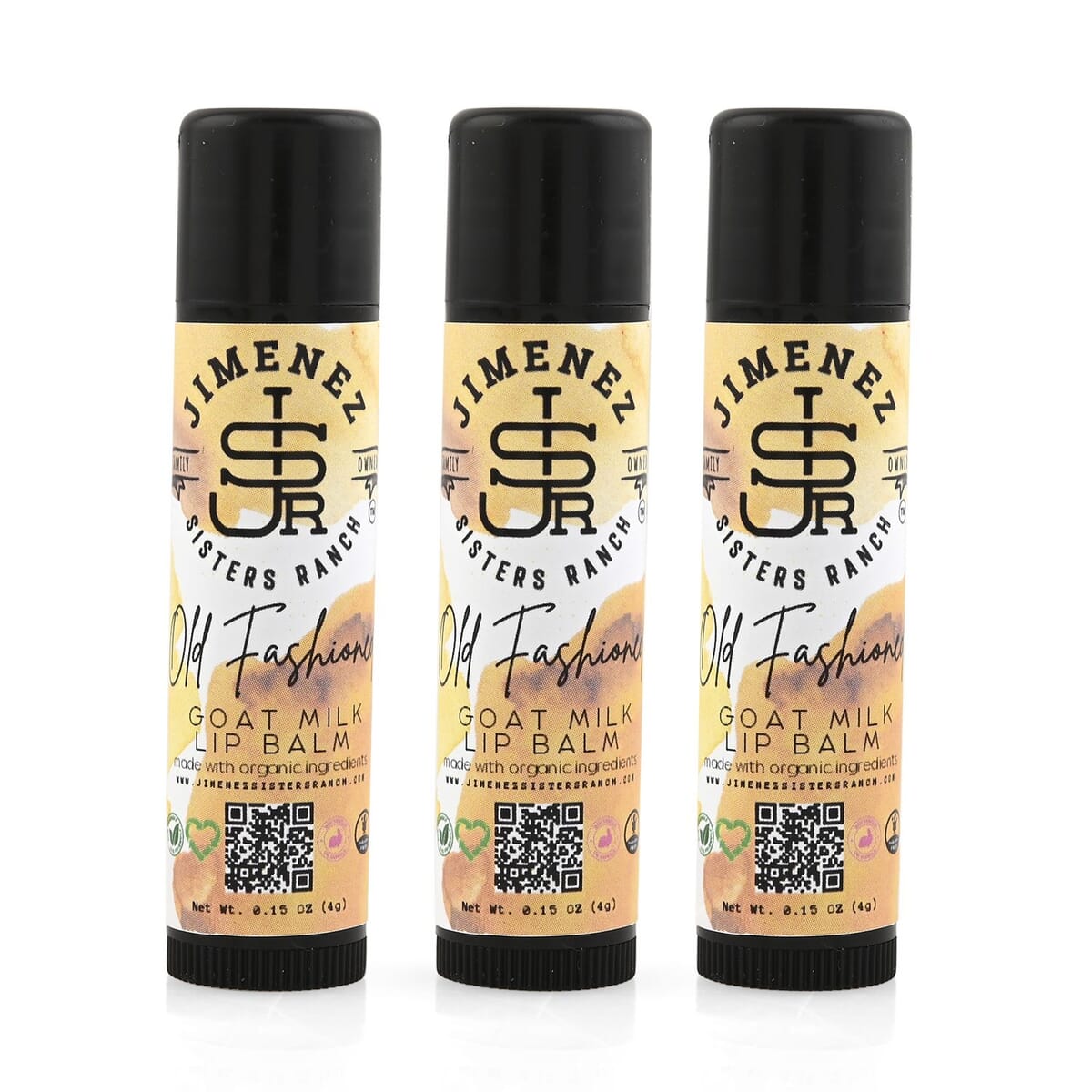 Jimenez Sisters Ranch 3 Pack Lip Balm- Old Fashioned image number 0