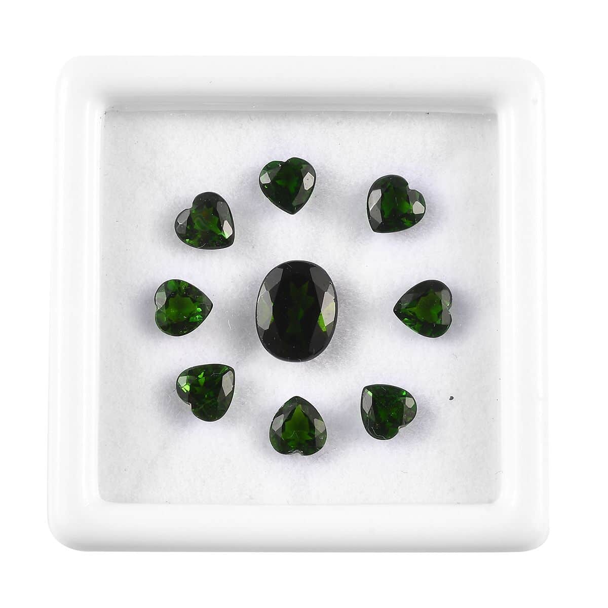 Chrome Diopside Assorted Box (Mix Mix mm) 5.63 ctw image number 0