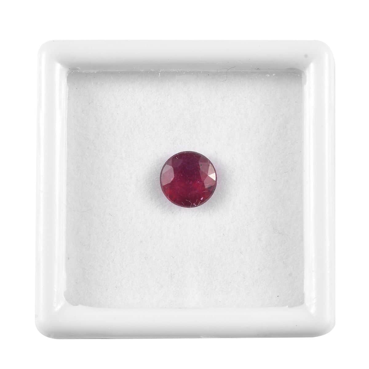 Niassa Ruby (FF) (Rnd 8 mm) 2.17 ctw image number 0