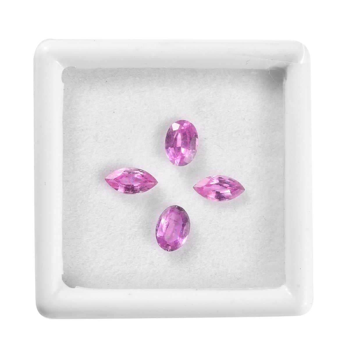 Ilakaka Hot Pink Sapphire (FF) Assorted Box (Mix Mix mm) 3.58 ctw image number 0