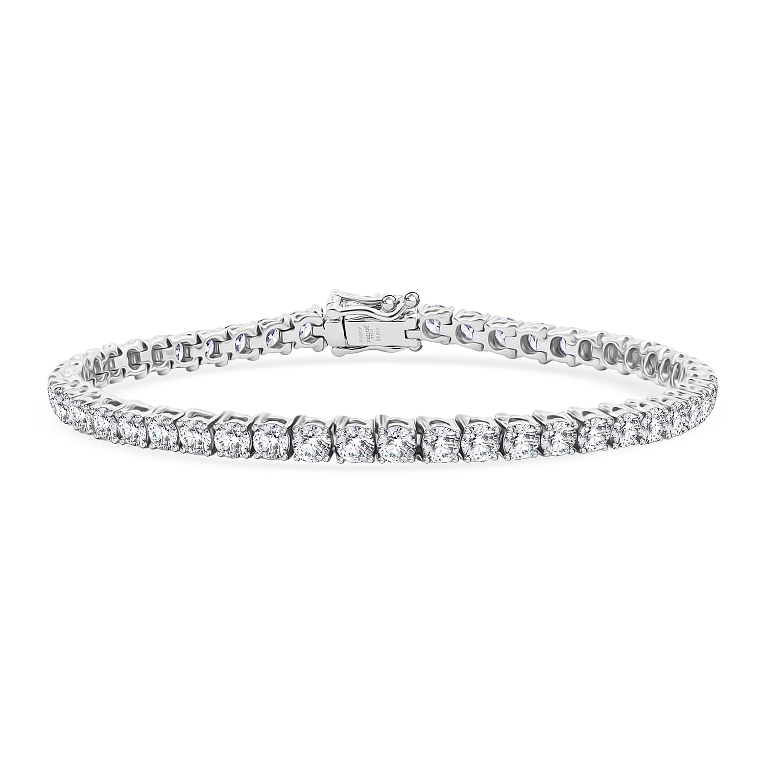  Modani Diamond 6.83 ctw Bracelet in 950 Platinum and 18K White Gold (7.00 In)
