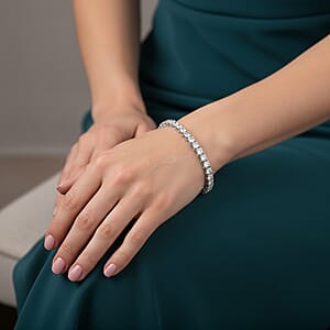  Modani Diamond 6.83 ctw Bracelet in 950 Platinum and 18K White Gold (7.00 In)
