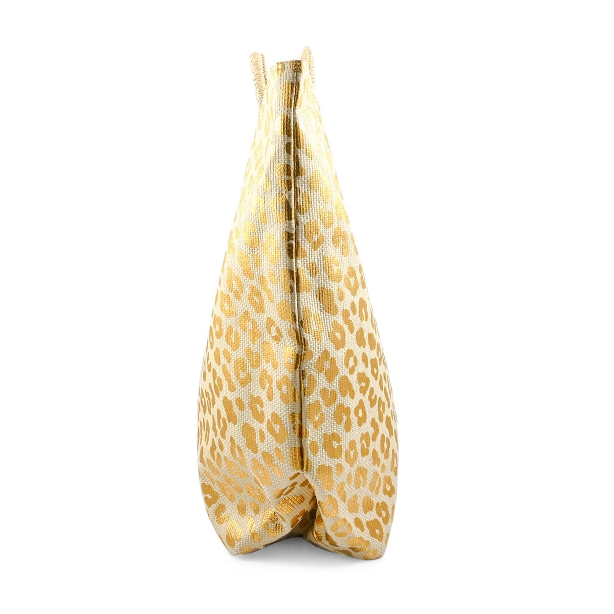 Boston International Gold Leopard Pattern Tote Bag image number 1