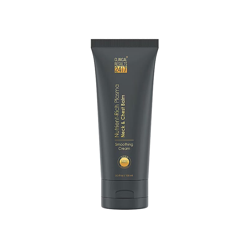 Clinical Results 24/7 Nutrient-Rich Plasma Neck & Chest Balm (3.3oz) Made in US