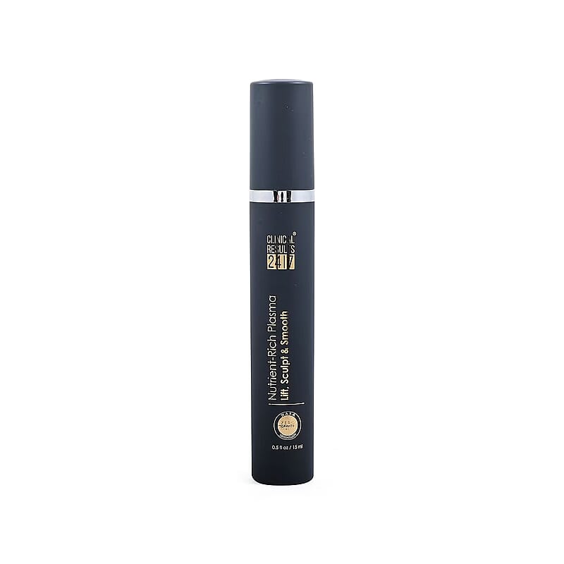 Clinical Results 24/7 Nutrient-Rich Plasma Lift, Sculpt & Smooth Pump Roll On (0.5oz) Made in US