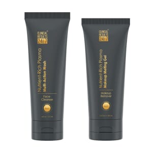 Value Buy Clinical Results 24/7 Nutrient-Rich Plasma Multi-Action Wash (6oz) & Melting Gel (3.3oz) Made in US