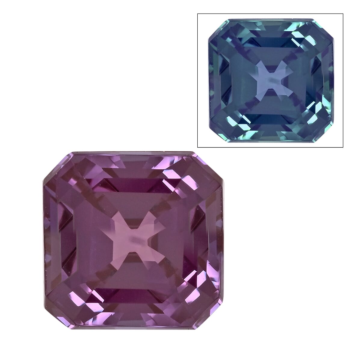 Luxuriant Lab Grown AAAA Alexandrite (Oct 7x7 mm) 2.00 ctw image number 0