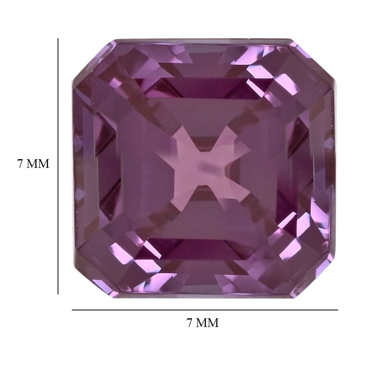 Luxuriant Lab Grown AAAA Alexandrite (Oct 7x7 mm) 2.00 ctw image number 3