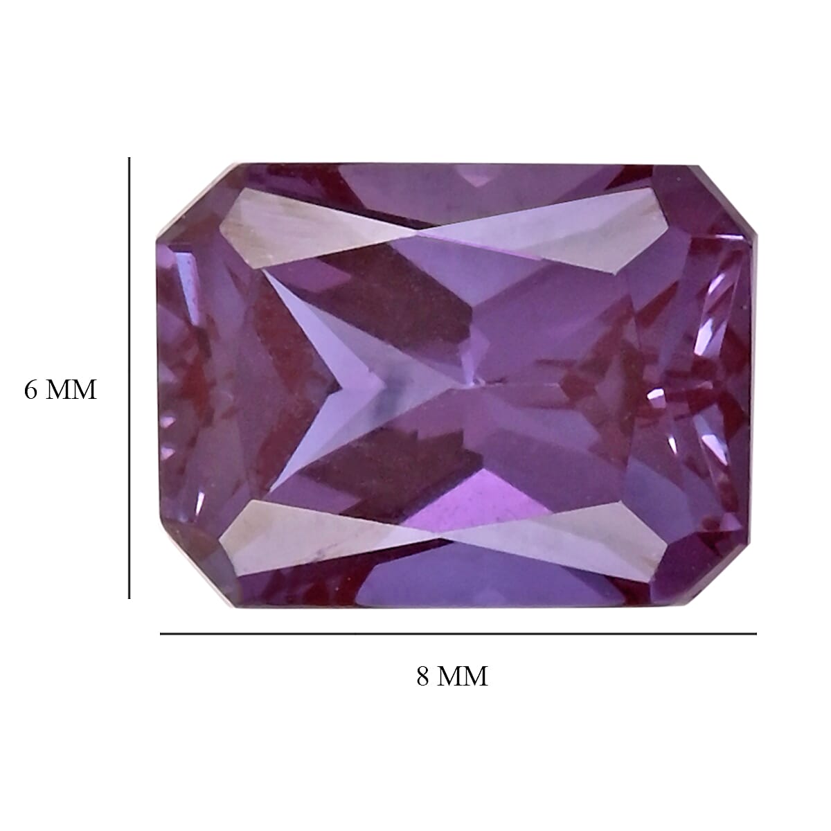 Luxuriant Lab Grown AAAA Alexandrite (Oct 8x6 mm) 2.00 ctw image number 3