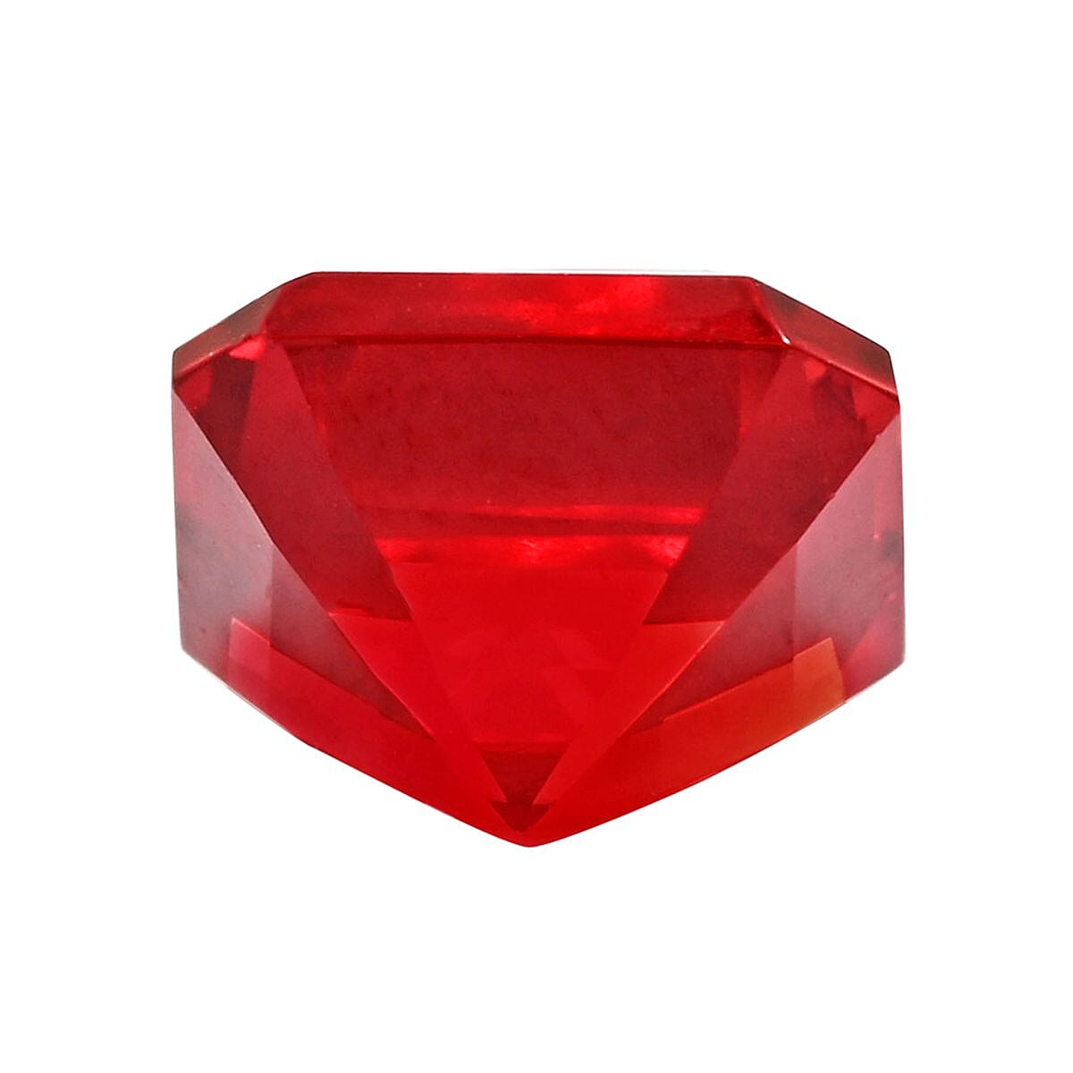 Luxuriant Lab Grown AAAA Padparadscha Sapphire (Oct 7x7 mm) 2.00 ctw image number 3