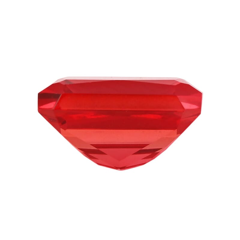 Luxuriant Lab Grown AAAA Padparadscha Sapphire (Oct 8x6 mm) 2.00 ctw