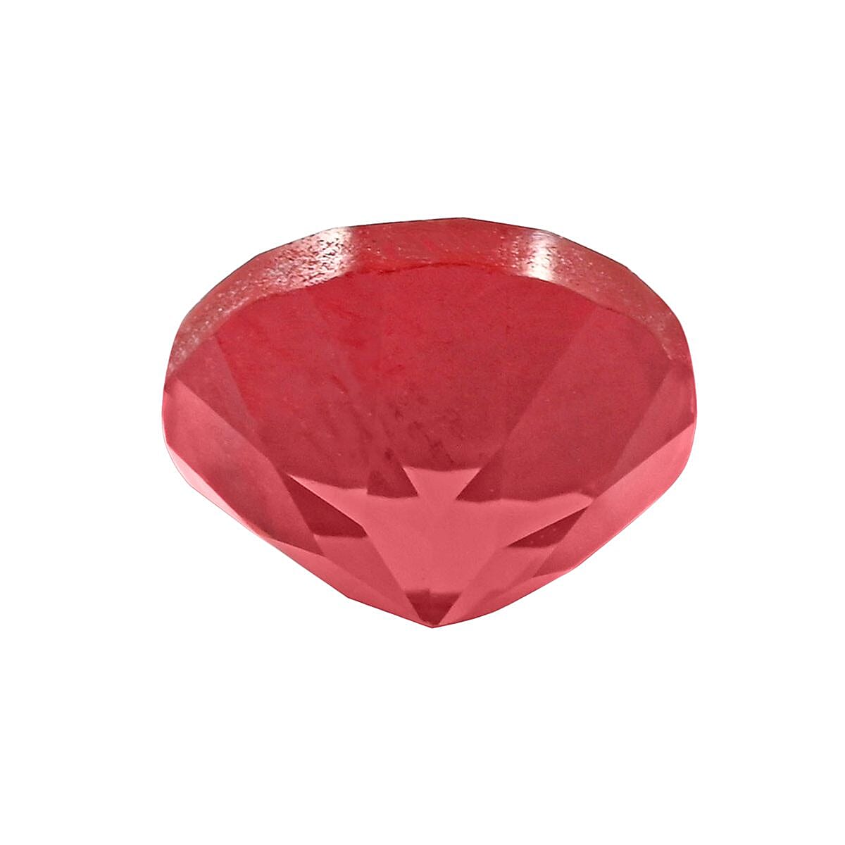 Luxuriant Lab Grown AAAA Padparadscha Sapphire (Rnd 6 mm) 1.00 ctw image number 3