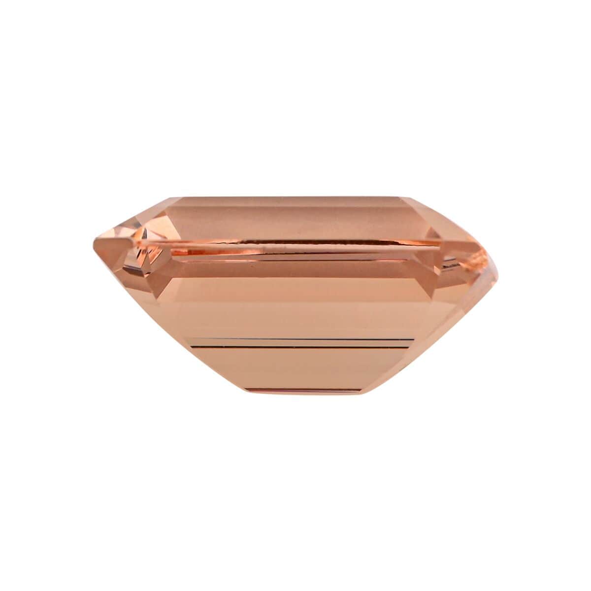 Certified & Appraised AAAA Marropino Morganite (Oct 16x13 mm) 10.00 ctw image number 3