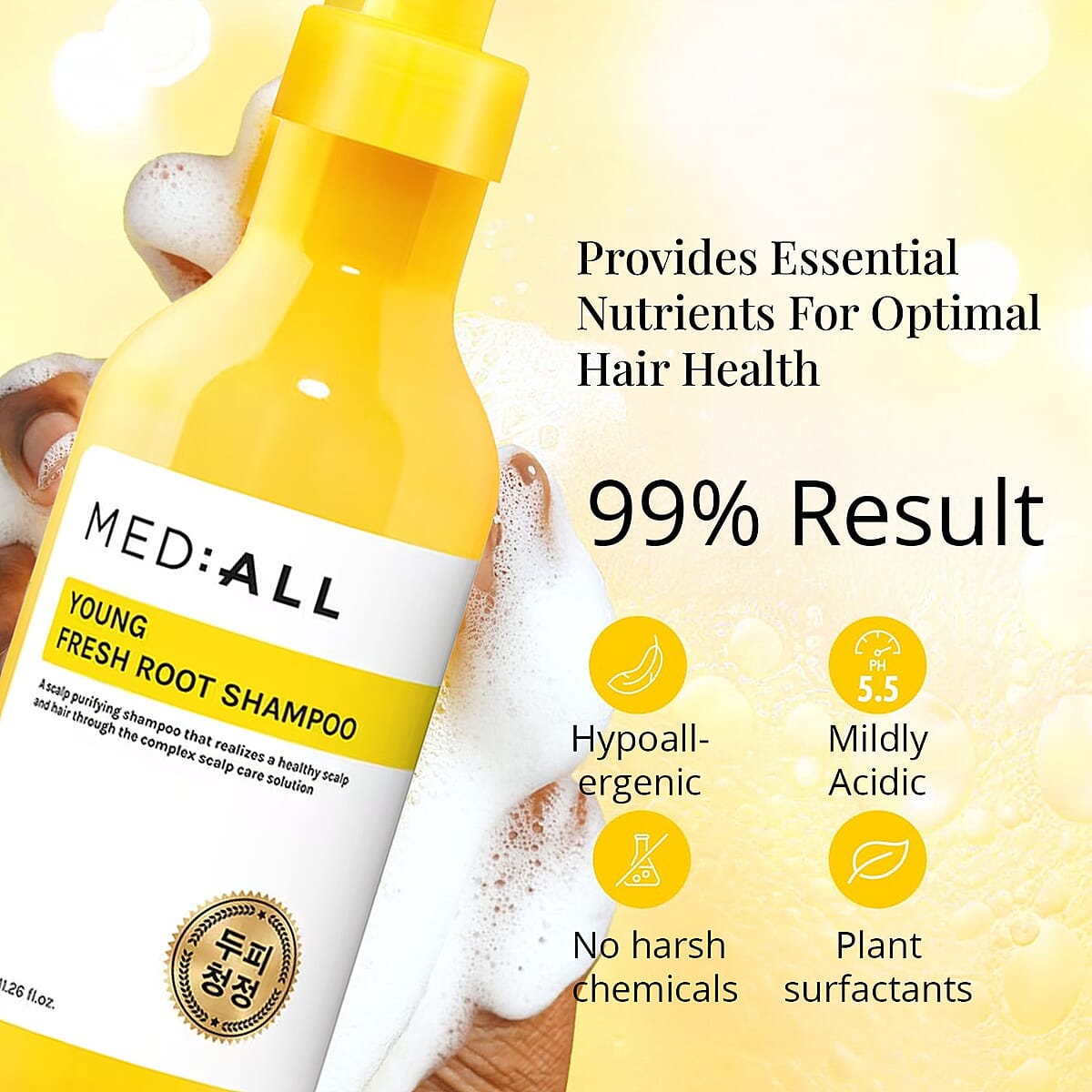 Mediall Fresh Root Scalp Shampoo 11.2oz. image number 1