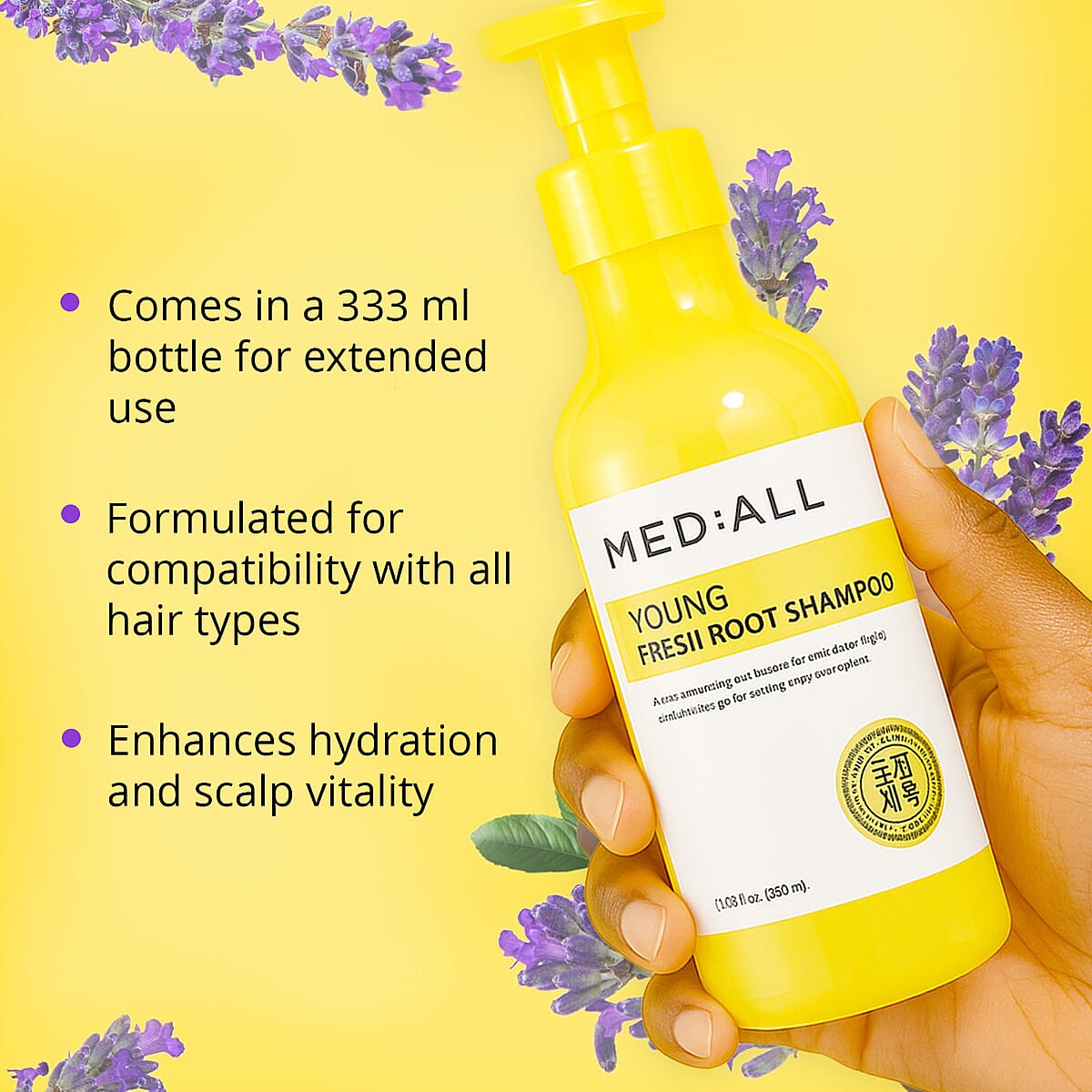 Mediall Fresh Root Scalp Shampoo 11.2oz. image number 3