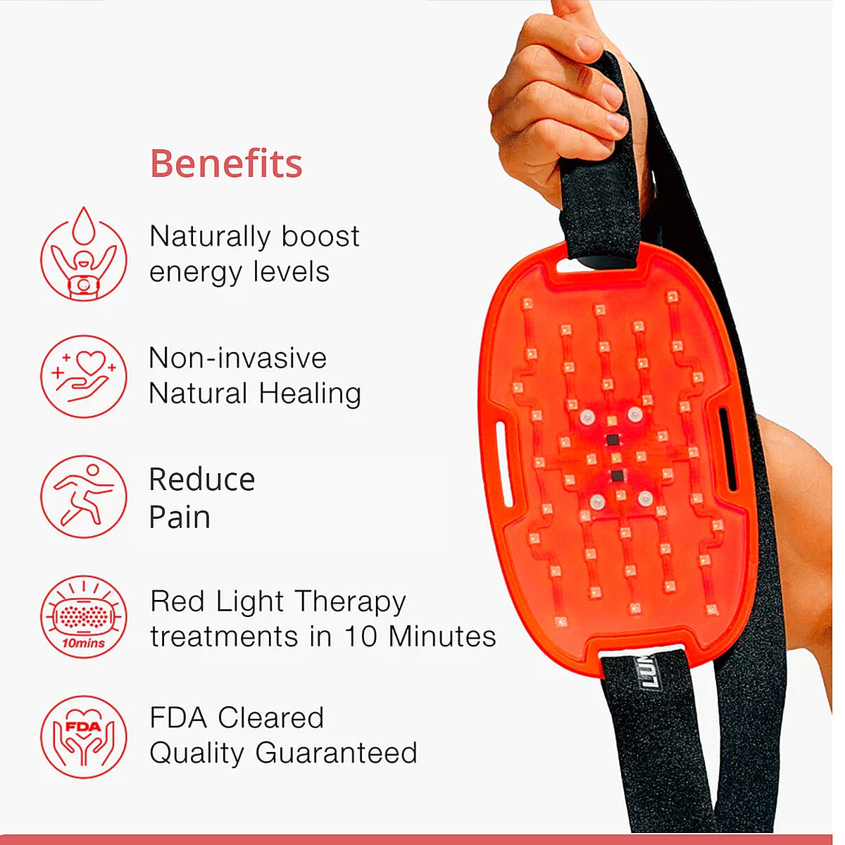 Lumaflex Essential Red and Infra-red Light Therapy Panel (2-Year Warranty) image number 2