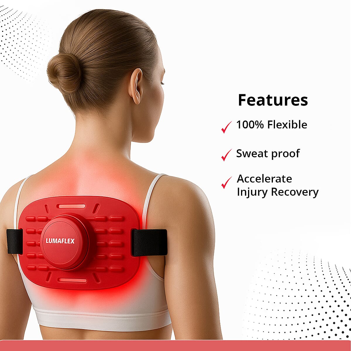 Lumaflex Essential Red and Infra-red Light Therapy Panel (2-Year Warranty) image number 3